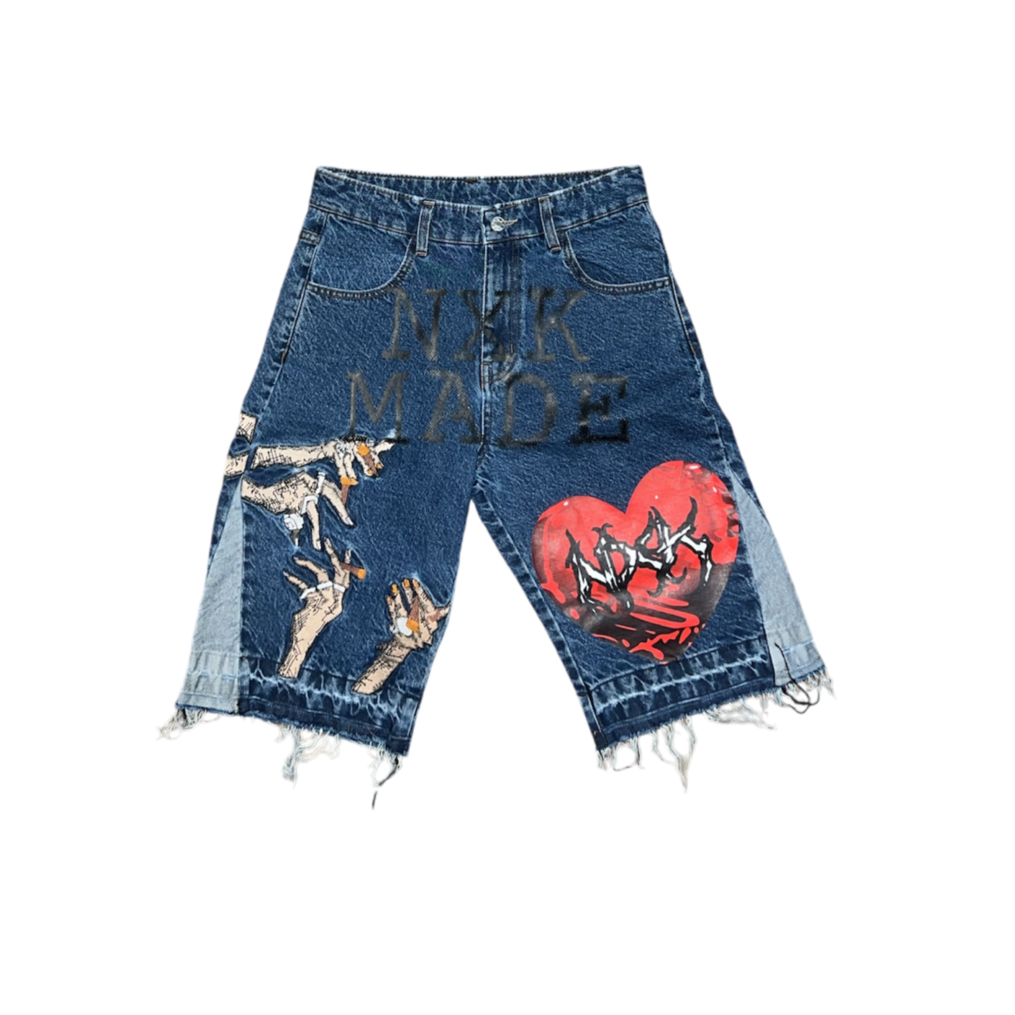 Heart Racer Jorts